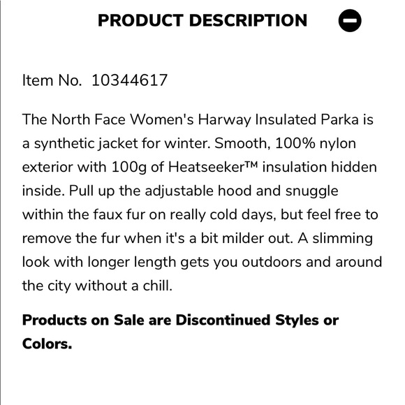 North Face Women’s Parka. - Picture 8 of 8